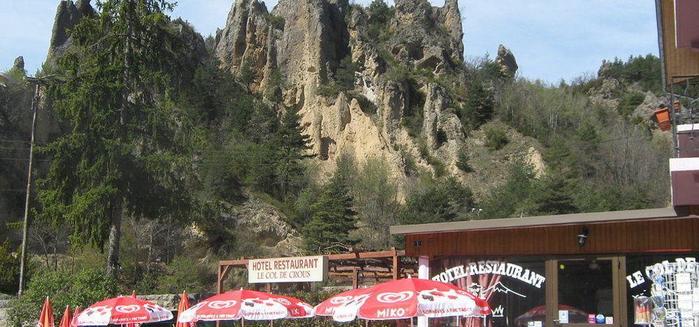 Hotel Du Col De Crous Péone Exteriör bild
