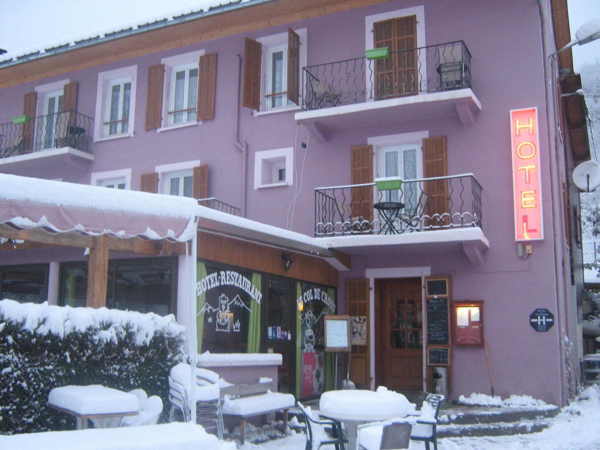 Hotel Du Col De Crous Péone Exteriör bild